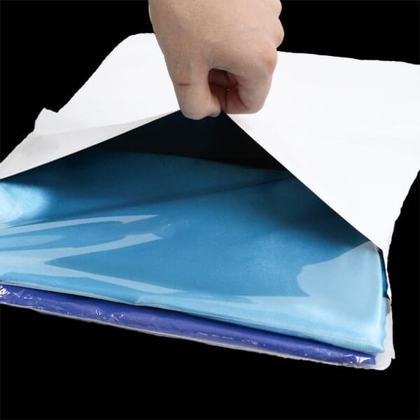 画像5: 宅配ビニール袋 A3サイズ 白 340ｘ450+50mm #40【100枚】 (5)