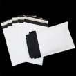 画像2: 宅配ビニール袋 B5サイズ 白 190ｘ260+50mm #60【100枚】 (2)