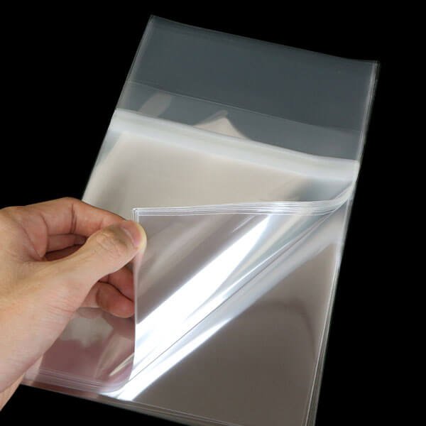 画像4: ブック展示用袋(OPP袋本体側開閉自在テープ付) 青年コミック用 標準#30【100枚】 (4)