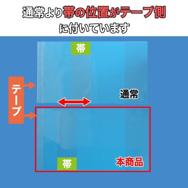 画像3: 透明ブックカバー A5 分厚い本専用 同人誌&青年コミック&実用書用 厚口#40【100枚】 (3)