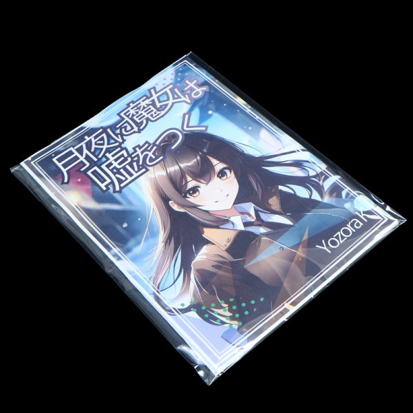 画像8: ブック展示用袋(OPP袋本体側開閉自在テープ付) B5版同人誌用 標準#30【100枚】 (8)