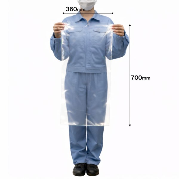 画像3: OPP袋テープなし 360x700 標準#30【50枚】 (3)