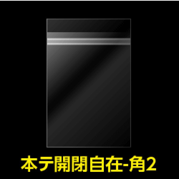 画像1: OPP袋テープ付 角2 本体側開閉自在テープ 標準#30【100枚】 (1)